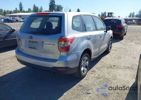 2014 Subaru Forester 2.5I z USA, uszkodzony, nr VIN JF2SJAAC6EH509685